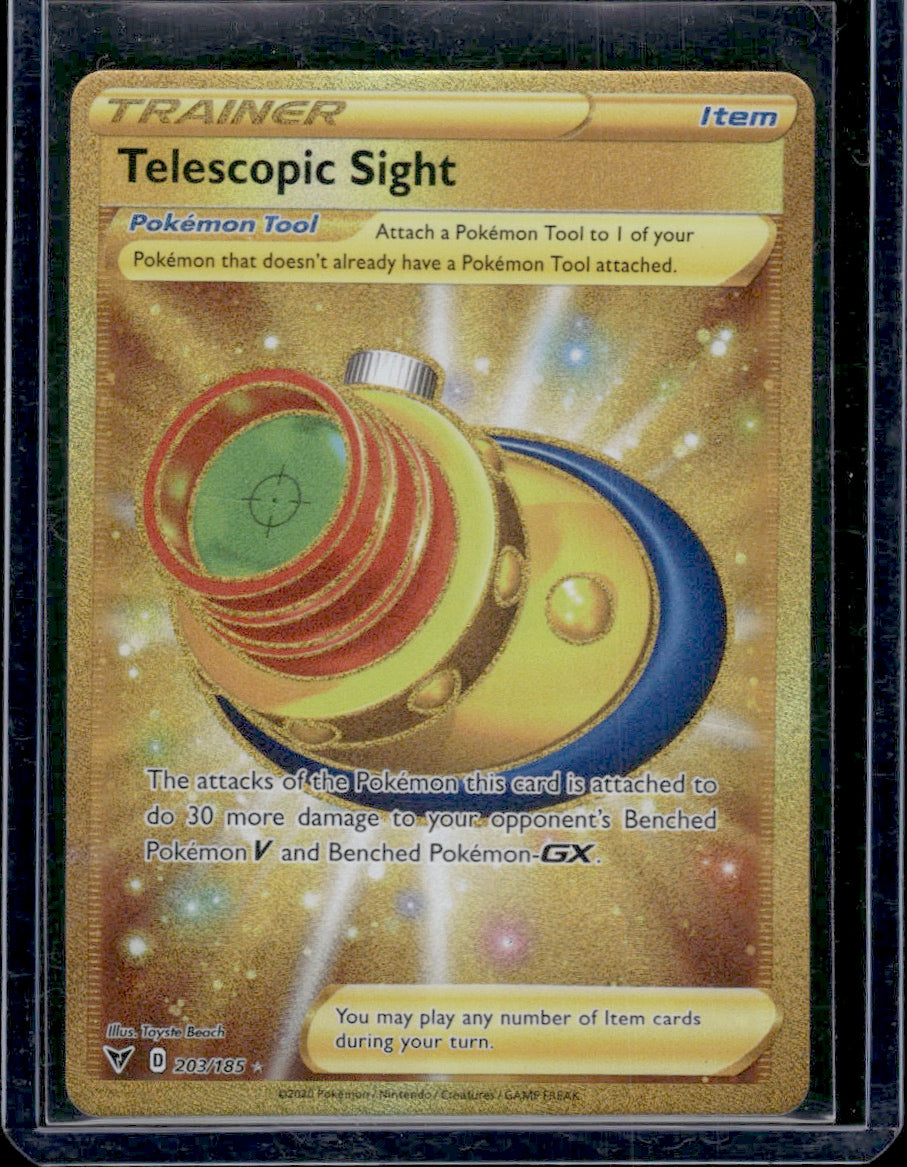 Telescopic Sight (Secret) SWSH04: Vivid Voltage #203/185 Secret Rare