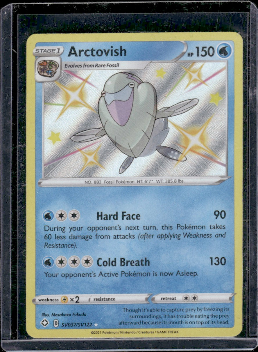 Arctovish Shining Fates: Shiny Vault #SV037/SV122 Shiny Holo Rare