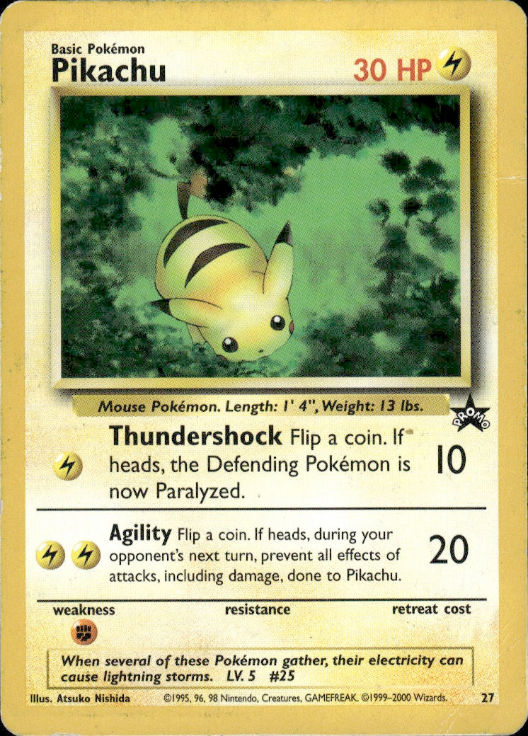 Pikachu (27) WoTC Promo #27/53 Promo