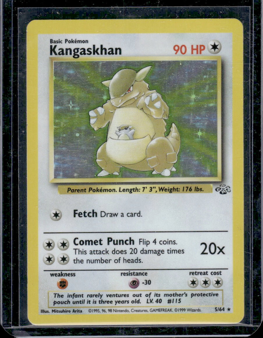 Kangaskhan (5) Jungle #05/64 Holo Rare