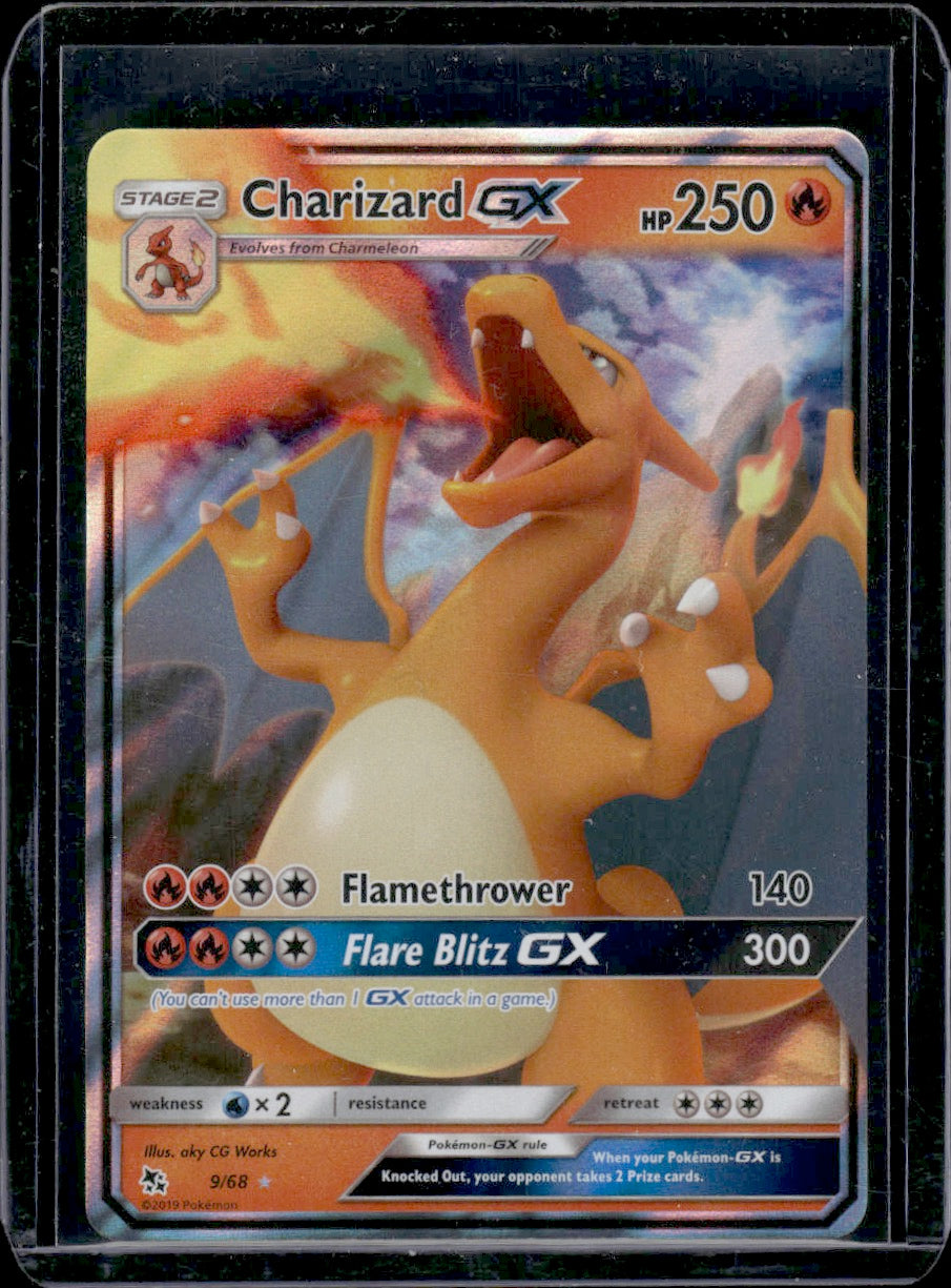 Charizard GX Hidden Fates #9/68 Ultra Rare