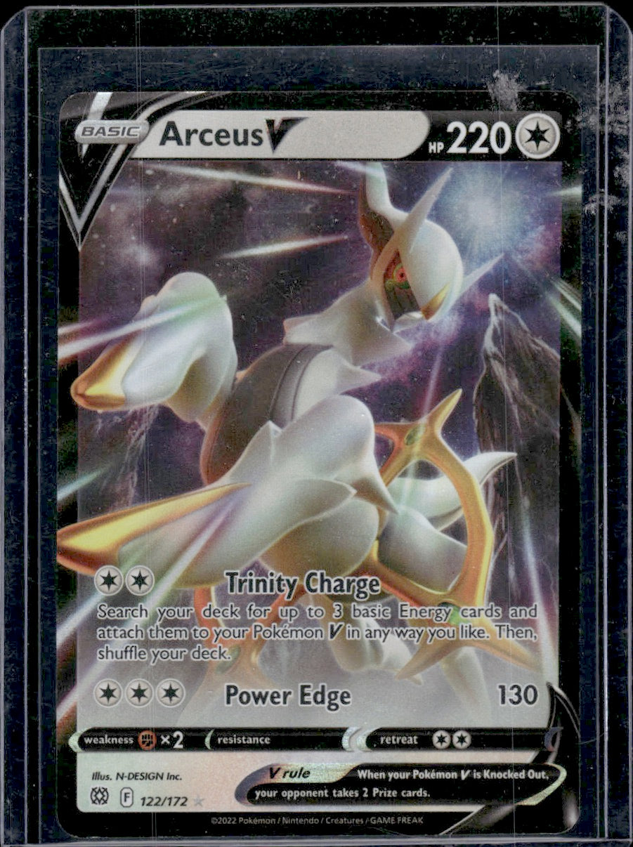 Arceus V SWSH09: Brilliant Stars #122/172 Ultra Rare