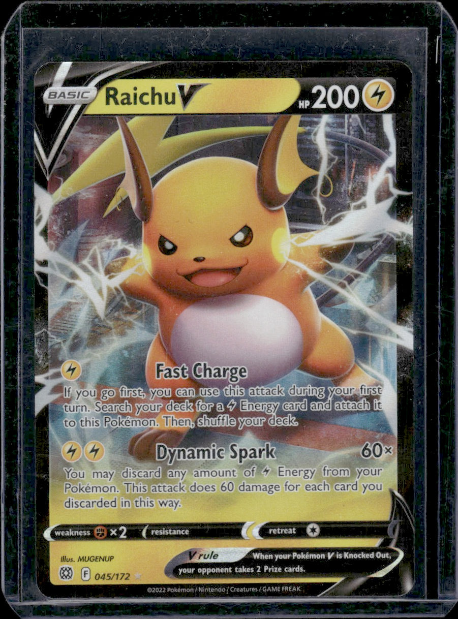 Raichu V SWSH09: Brilliant Stars #045/172 Ultra Rare