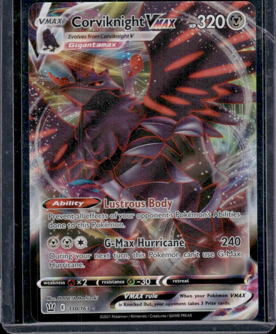 Corviknight VMAX SWSH05: Battle Styles #110/163 Ultra Rare