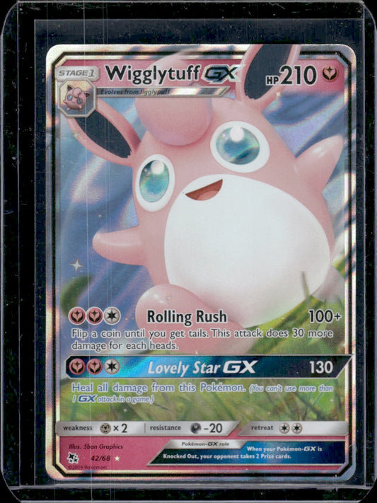 Wigglytuff GX Hidden Fates #42/68 Ultra Rare