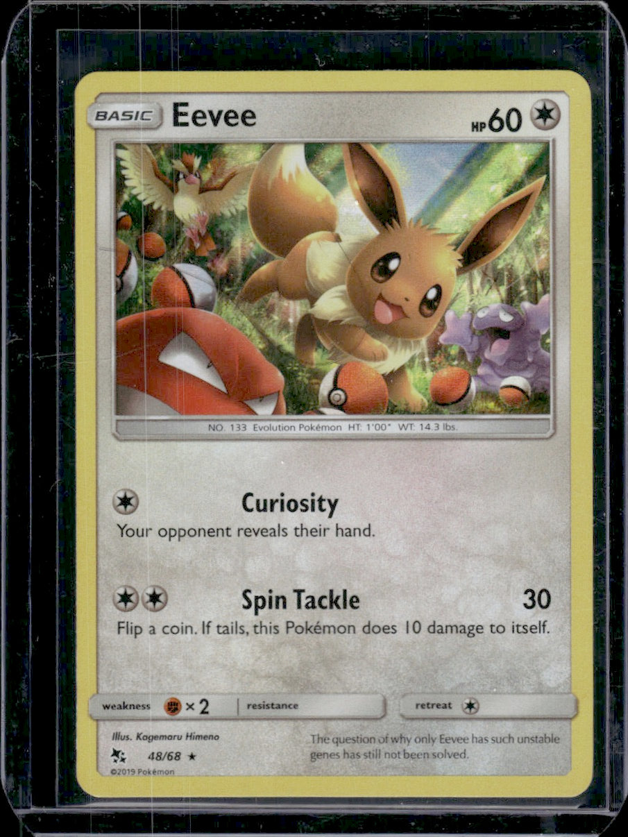 Eevee (48) Hidden Fates #48/68 Holo Rare