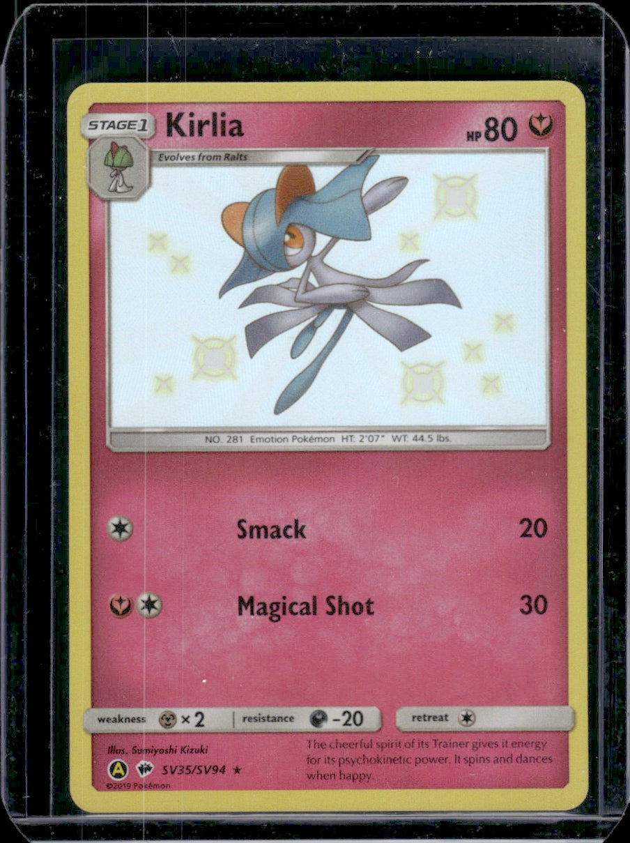 Kirlia Hidden Fates: Shiny Vault #SV35/SV94 Shiny Holo Rare