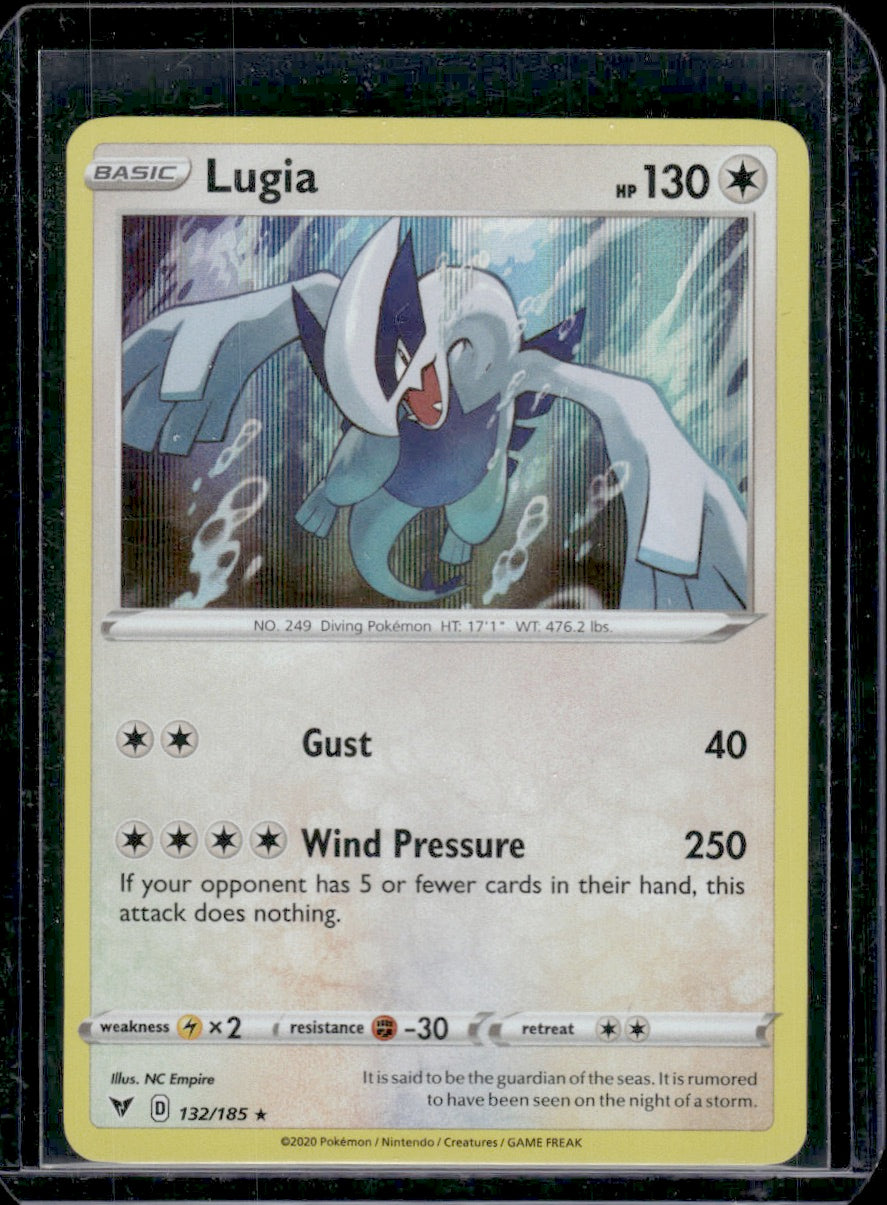 Lugia SWSH04: Vivid Voltage #132/185 Holo Rare