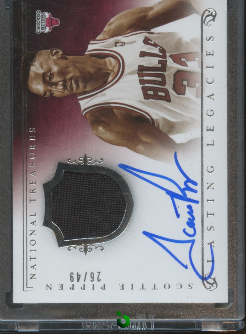 2013-14 Panini National Treasures #LL-SP Scottie Pippen Lasting Legacies