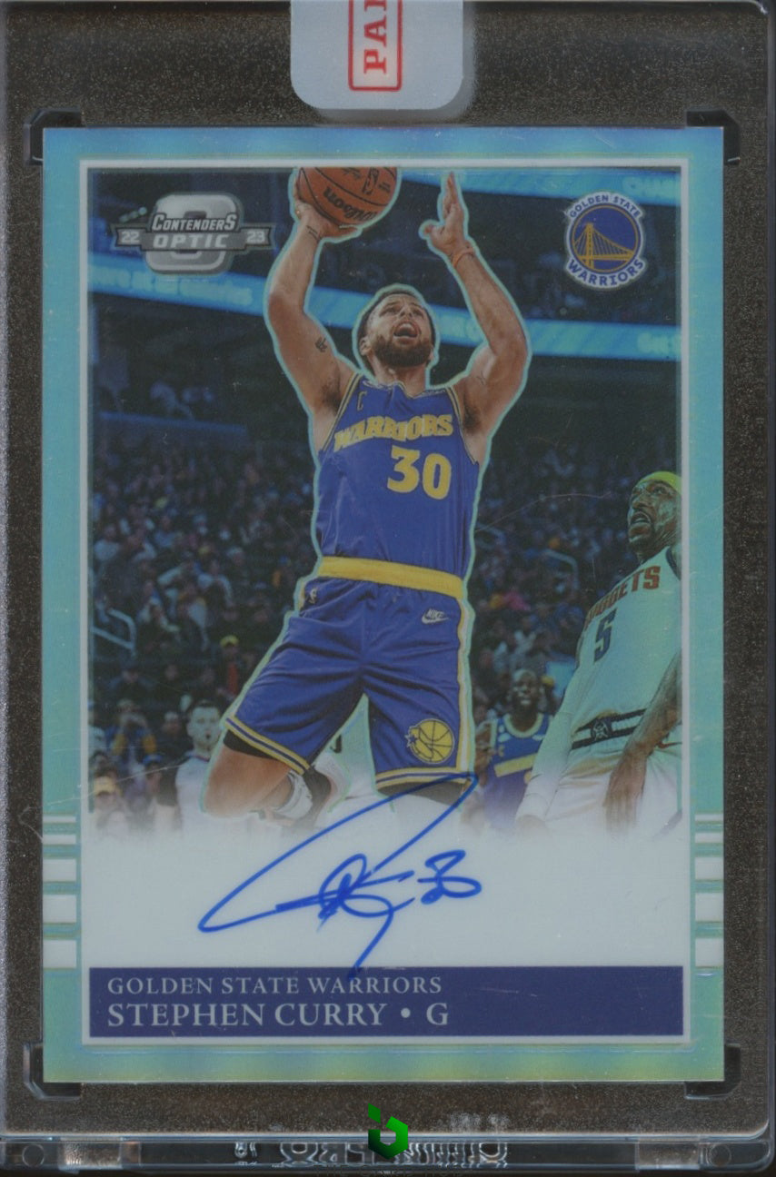 2022-23 Contenders Optic #85-SCG Stephen Curry 85 Tribute Autographs